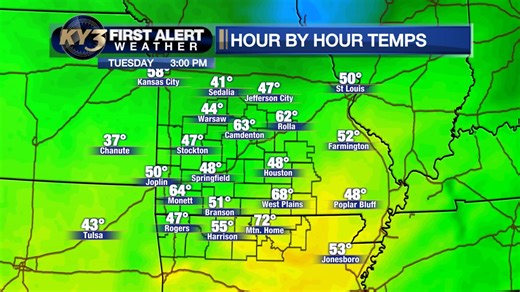 Toasty day ahead with rain chances on the horizon. Check out a severe risk. | KY3 Weather