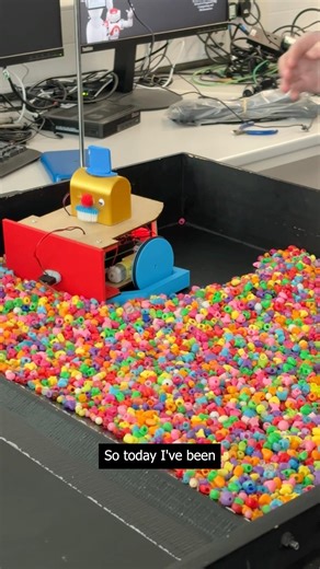 Robotics Bead Pushing Buggy and Maze Challenge