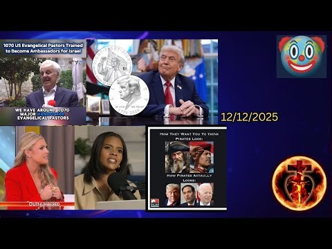 Clown Planet 12/12/25: AI Surveillance, Venezuela Strikes, Epstein Photos, & 1000 Pastors in Israel