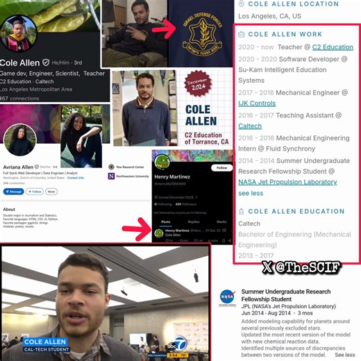 ELITE CALTECH ENGINEER TURNED ALLEGED WHCD SHOOTER. The Bizarre Backstory and Ties of Cole Tomas Allen. Lone Wolf Nut, an Alleged "Cover-Up," or Psychological Operation?The man accused of storming the White House Correspondents' Dinner on April 25, 2026, and opening fire isn't some random lone wolf, he's Cole Tomas Allen, a 31-year-old Torrance, California computer scientist and teacher with a jaw-dropping elite pedigree.Caltech grad, mechanical engineering, class of 2017, where perfect SAT scor