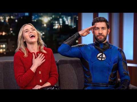 When Emily Blunt Can't Handle John Krasinski’s JOKES!