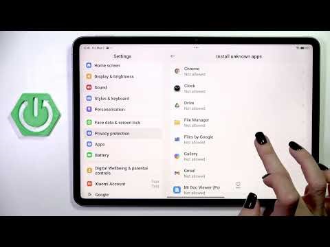 XIAOMI Pad 8 – How to Allow Unknown Sources (Install APKs)