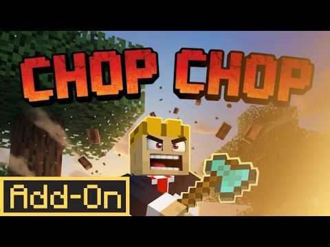CHOP CHOP ADDON The Perfect World Editing Tool? For Minecraft Bedrock