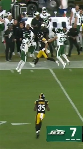 Samuel Womack with the TAKEAWAY 🔥 #nfl #jets #football