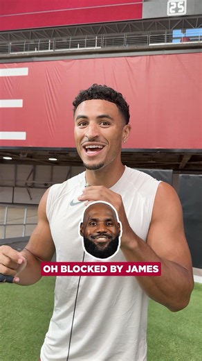 Mike Willy certified King James guy 🤝 #nfl #lebronjames #azcardinals