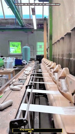 Weaving Ribbon Loom Machine : How Threads Become Narrow Fabric