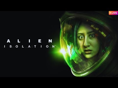 IT’S HUNTING ME 😭 | Alien Isolation Gameplay LIVE | Giveaway at 5k ✨