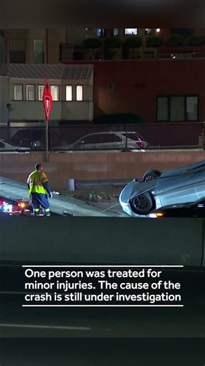 Rollover on Mass Pike injures one