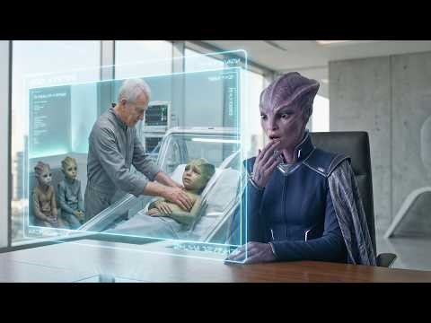 The Alien Queen Installed Cameras for Her Paralyzed Triplets Then the Human Janitor Shocked Everyone