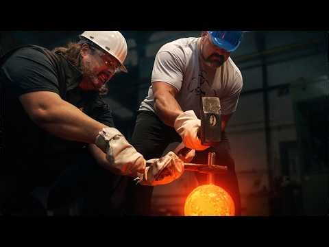 MAKING MY OWN CUSTOM FORGED DUMBBELLS IN GERMANY