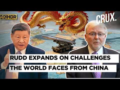 Kevin Rudd Warns US-China Strategic Rivalry Is Intensifying Across Every Sphere Of Global Power
