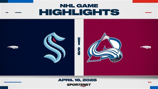 NHL Highlights | Kraken vs. Avalanche - April 16, 2026
