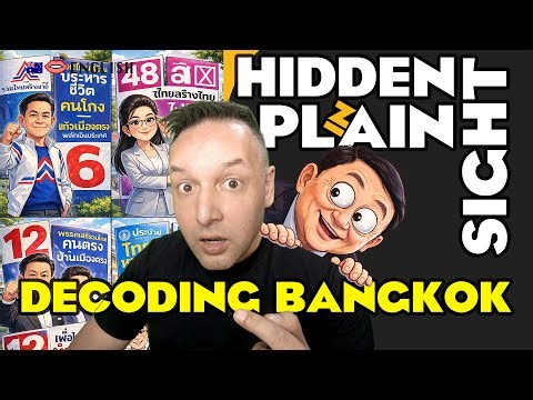 Bangkok’s Footpaths Are Talking: Deciphering the 2025 Election Signs