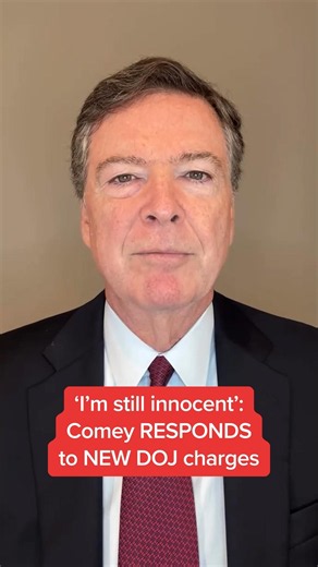 'I'm still innocent': Comey RESPONDS to NEW DOJ charges
