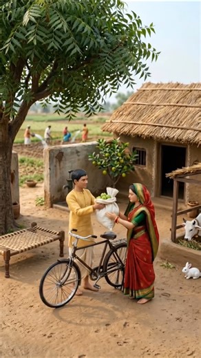 Pati ke liye banaya अमरूद चाट 😋| Miniature Diorama guava chaat masala | Indian Village Kitchen Story