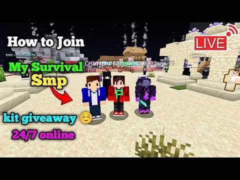 😱 Best Free Cracked Public Lifesteal SMP Minecraft 1.21 | 24/7 Online | Java + PE | Free To Join 🚀