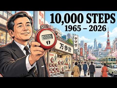 How 10,000 Steps Became a Daily Goal