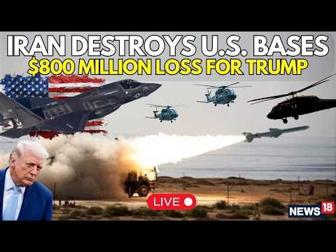 US Military SHOCKED! | LIVE: Iran Hits Key US Military Sites in Gulf, Damage Costs Continue to Rise
