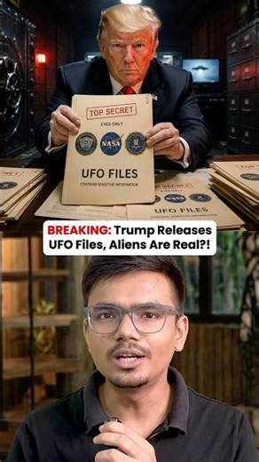 Trump Releases UFO Files 🛸👽 NASA, Pentagon Secret Alien Documents