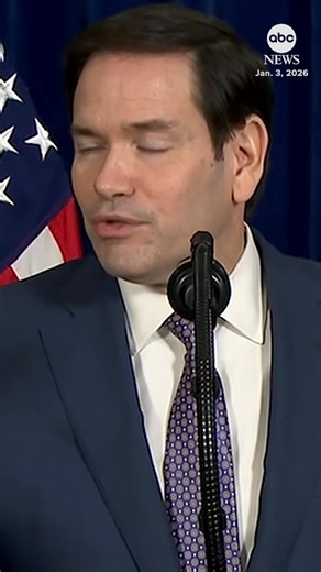 Secretary Marco Rubio shared his first comments on the capture of Venezuelan President Maduro. "He was provided multiple very, very, very generous offers, and chose instead to act like a wild man." https://abcnews.link/KtsfxKa | ABC News Politics