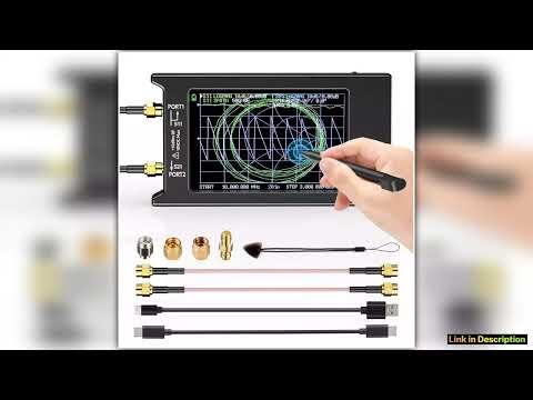 2022 New Updated NanoVNAH4 4inch Vector Network Analyzer 10k15GHz HF VHF UHF Antenna Analyzer Versi