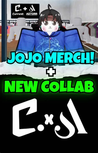 A Bizarre Collection is OUT NOW!😵‍💫 @astorr #jojo #clothing #steelballrun #sbr #roblox