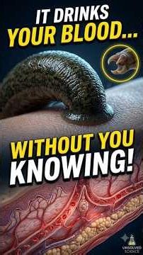 How Can Leeches Drink Your Blood Without You Noticing? 😨 #Leech #LeechFacts #LeechTherapy