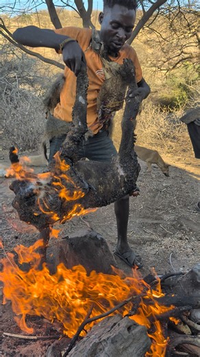 🔥🌿 the art of open-fire cooking! #reels #africa