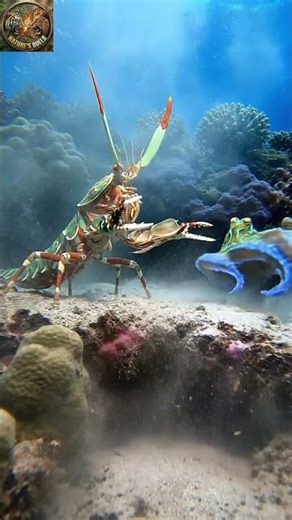 Neon Predators: Mantis Shrimp vs. Blue-Ringed Octopus 🌊🥊
