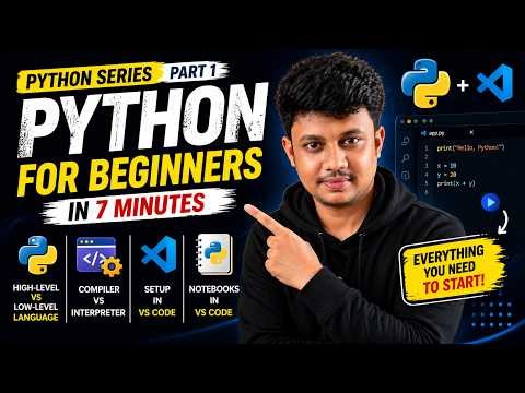 Python Beginner Series - Part 1