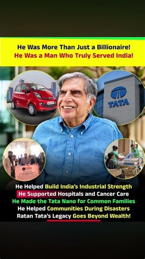 Ratan Tata’s legacy goes far beyond business success. From strengthening Indian industries and