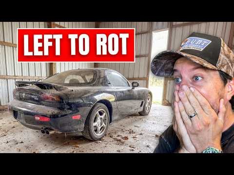 Buying an Abandoned RX-7 that Has Been Sitting for Years!