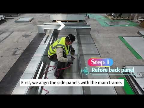 Air Shower Room Full Installation Process | Cleanroom Equipment Step-by-Step Guide (Real Footage)