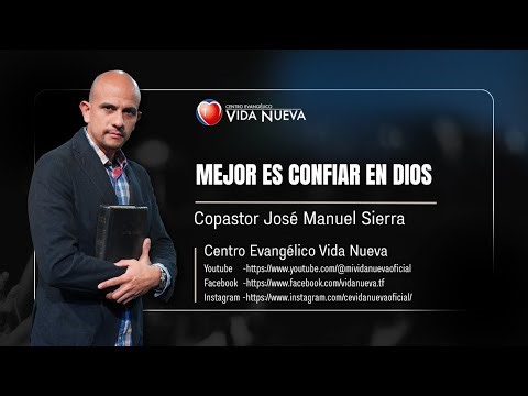 Mejor es confiar en DIOS, por el copastor Anderson
