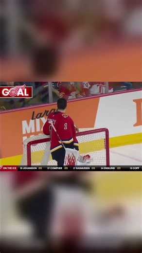 Copp scores goal against Devin Cooley DET@CGY