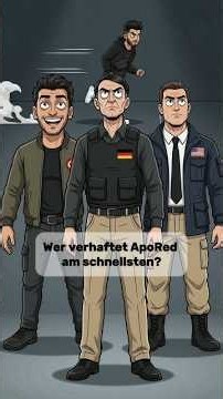 Who will arrest ApoRed the fastest? Germany vs. Turkey vs. USA #apored #satire #funny