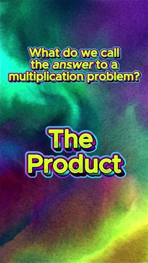 What do we call the answer to a multiplication problem? Find out! | Draw It to Solve It #shorts