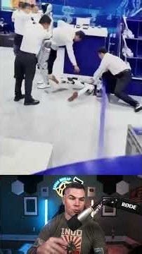 Robots at the 2026 World Robot Conference and 2nd World Humanoid Robot Games in Beijing malfunction