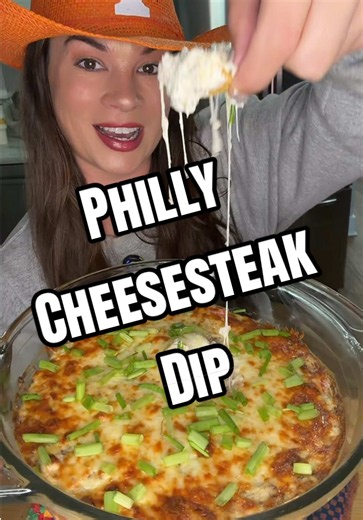 Philly Cheesesteak Dip Recipe — Game Day Appetizer