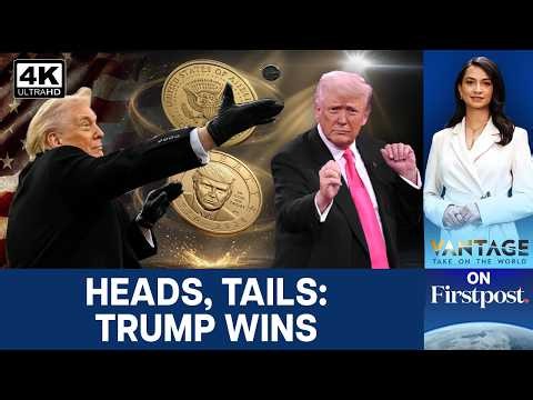 US Mint Begins Producing New $1Coin Featuring Trump for 250th Anniversary | Vantage on Firstpost |4K