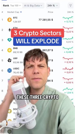 3 Crypto Sectors That Will Explode In The Next 5 Years