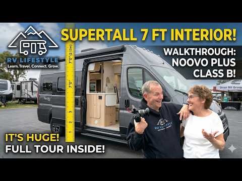 Seven Feet of Headroom in a Class B RV? Full Tour Inside