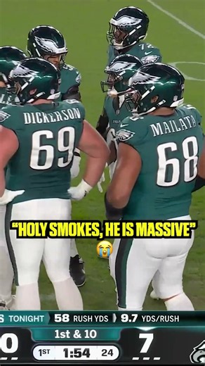 Troy Aikman couldn't believe the size of Jordan Mailata! 😭 | #NFL