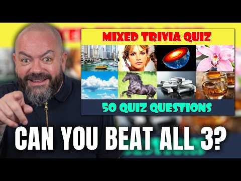 Mixed Trivia Quiz 🧠 50 Quiz Questions REACTION | OFFICE BLOKES REACT!!