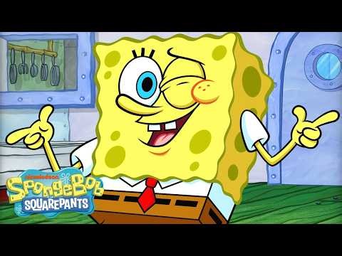 3 Hours of SpongeBob's Main Character Energy 😎 | SpongeBob