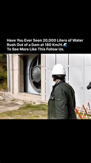 Urvium on Instagram: "This video shows what happens when 20,000 liters of water per second explode out of a dam at speeds reaching 180 km/h. The footage comes from Austria’s Kölnbrein Dam, the tallest dam in the country, standing nearly 200 meters high. Built as a curved gravity dam, it holds back enormous pressure using its sheer weight and precise engineering. During emergencies or overflow conditions, a relief valve releases water at extreme force, demonstrating the raw power of gravity, pres