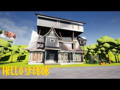 Hello Skebob - Hello Neighbor mod kit | Full Game Walkthrough