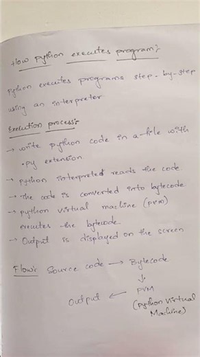 How Python is being executed