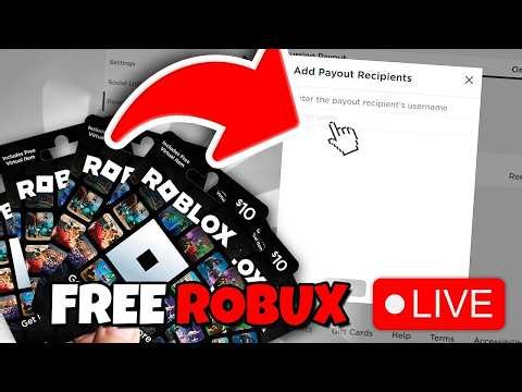🔴 FREE 70,000 ROBUX GIVEAWAY LIVE! (FREE ROBUX)