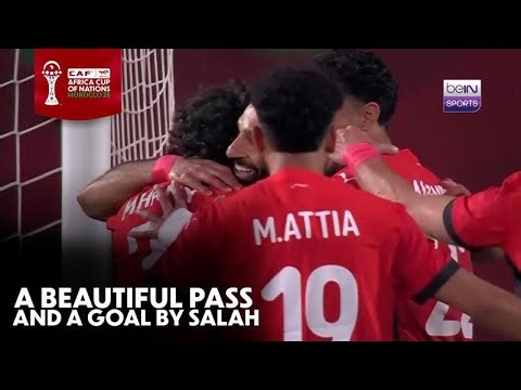 Egypt vs Ivory Coast | A beautiful pass and a goal by Mohamed Salah in the quarterfinals | AFCON 202